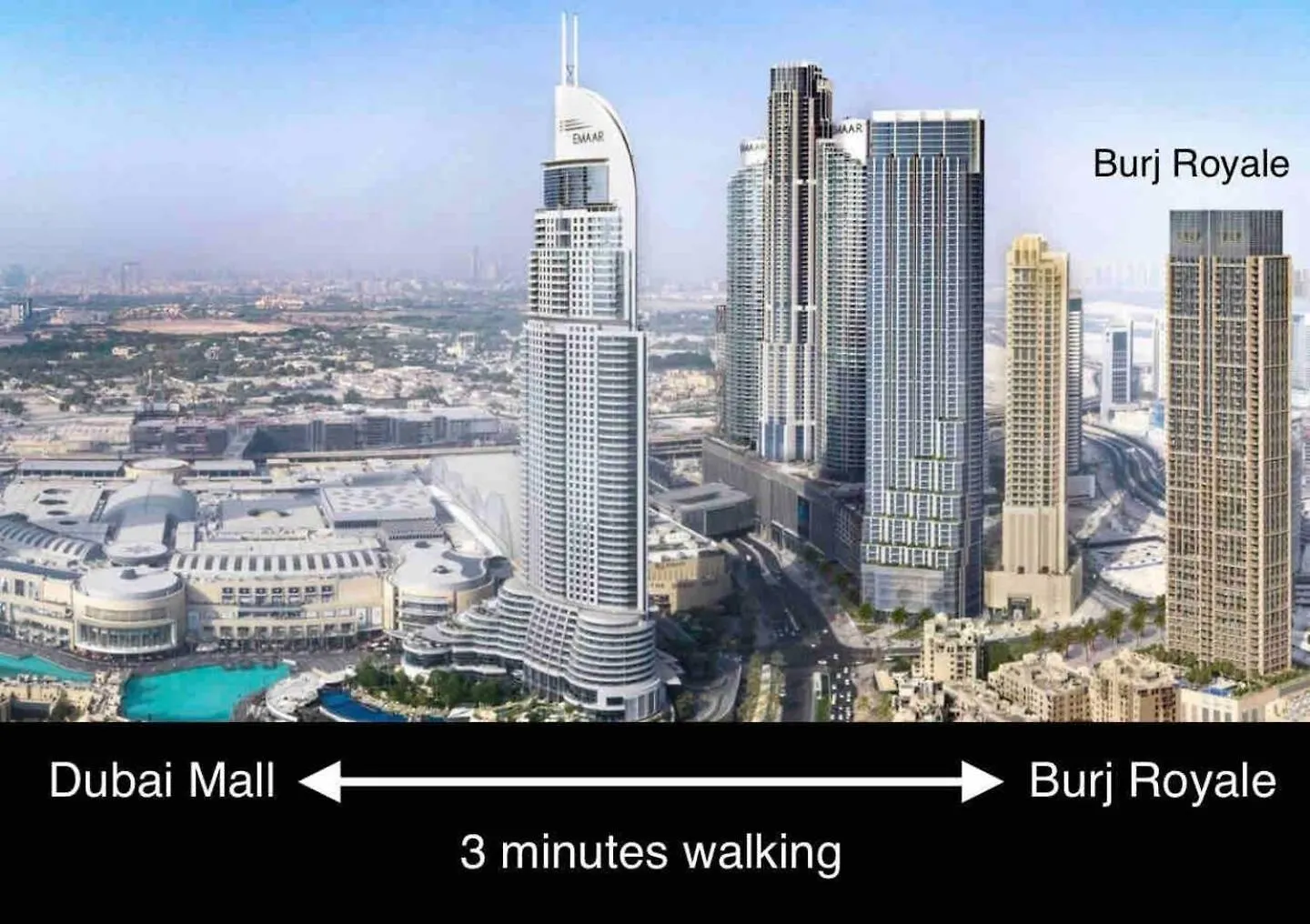 Apartment Cosmic Sky Suite High Floor 1Br- Dubai Mall Access By Maxx Value Homes